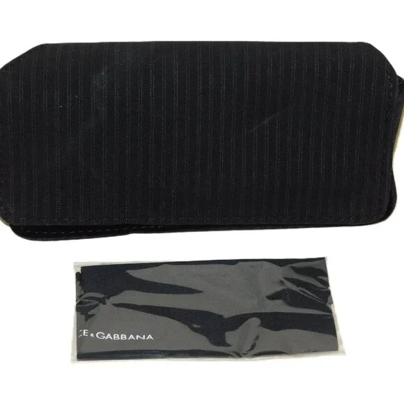 Dolce & Gabbana Glasses Case & New Cleaning Cloth - Picture 4 of 6
